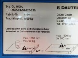 Möslein TPS 11 DL 7,30  neuer Planenanhänger, Ladebordwand + Durchladbar