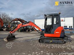 Kubota KX61-3/SW/Planierschild/3981h/2x Löffel