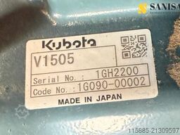 Kubota KX61-3/SW/Planierschild/3981h/2x Löffel