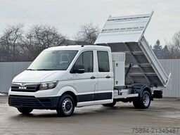 MAN TGE 3.180 *Pritsche 2,80m * DOUBLE CABIN * TOP