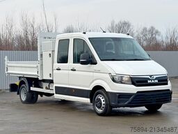 MAN TGE 3.180 *Pritsche 2,80m * DOUBLE CABIN * TOP