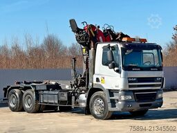 DAF CF 85.460 * ABROLLKIPPER + EPSILON E120Z /6x4