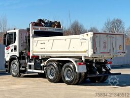 SCANIA G 410 Kipper 4,90m * HMF 1643 + FUNK *6x4