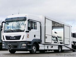 MAN TGL 8.250 geschloss. Autotransp. Moetefindt