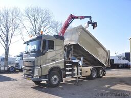 Volvo FH 460 6x2 KIPPER + HMF Z-KRAAN