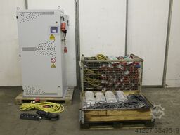 Kaufel mit Batterien und Ladegerät