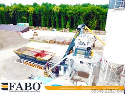 FABO Concrete Batching Plant 60 m3 Compact Concrete Batching Plant