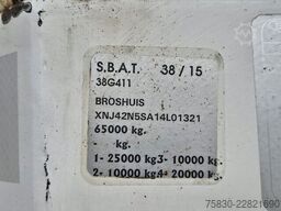 Broshuis 4AOU-16-40 / RADMULDEN / AUSZIEHBAR / 274 cm