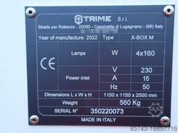 Trime X-BOX M 4x 160W Valid inspection, *Guarantee