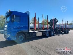 DAF 530 FT Kurzolz mit Kran nur mit Anhänger