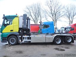 Mercedes-Benz Antos 2842 6x2 HIAB 24Tm KRAAN + HAAK
