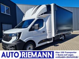 Renault Master Pritsche Schiebe Plane TwinKap Schlafkab