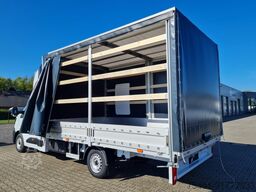 Renault Master Pritsche Schiebe Plane TwinKap Schlafkab