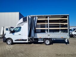 Renault Master Pritsche Schiebe Plane TwinKap Schlafkab