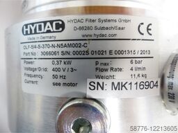 Hydac OLF-5/4-S-370-N-N5AM002-C Filter - System SN: MK116904