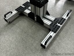 Heavy-Duty Robot Pedestal on Wheels Made for UR10