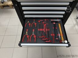 Facom Jet Tool Cart with 8 Drawers Tool Cart with 8 Drawers