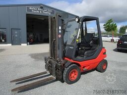 LINDE H20 D *Freihub+Seitenschieber+Triplex+Gabelverst