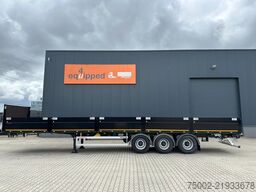 Kässbohrer NEW HEAVY DUTY FLATBED / TWISTLOCK / ALU DROPSI...