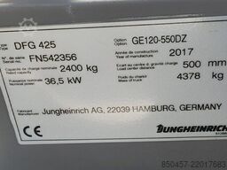 Jungheinrich DFG425 5.5m/ 610mh/ 4v