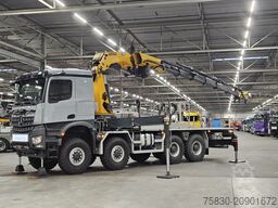 Mercedes-Benz AROCS 3253 8x8 / 65 t/m CRANE + JIB + WINCH / K...