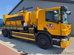 Scania P114-340 6x2 Saug- / Druck, Vacuum, 15.000 Ltr ...