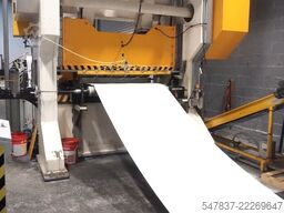 Sacform sheet metal and coils perforating line