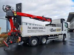 Mercedes-Benz Actros 2745 L 6x2 Baustoffpritsche+Kran Retarder