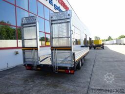 Möslein TTT 11 5,2 BR Weiß Neuer Tandemtieflader mit Breiten Rampen