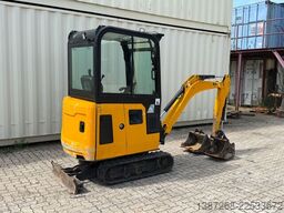JCB 15C-1 / 982 H /  3 x Löffel / Kabine
