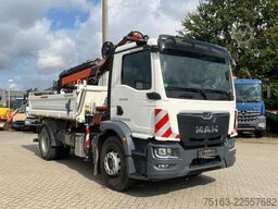 MAN TG-M 18.320 4x2 2-Achs Kipper Kran Atlas 116.4RC