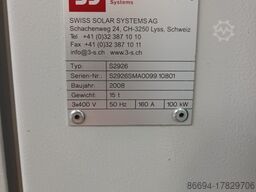 3S Swiss Solar Systems AG S2926