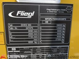 FLIEGL DHKS350*24,5m³ Stahlmulde*StoneMaster*SAF-Achsen
