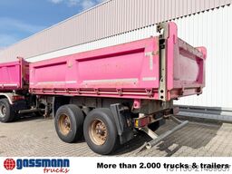 Schmitz ZKI 18-4.9, Stahlbordwände ca. 10m³, Rahmen