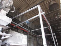 Demag Portalkran KBK Alu 20x4m 2x 125Kg Demag Kettenzug 2x125KG Stahlbau Stützen