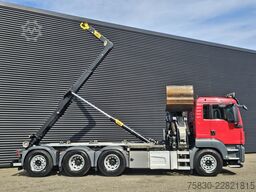 MAN TGS 35.430 8x4-4 BL / HAAKARM + Z KRAAN / CRANE
