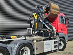 MAN TGS 35.430 8x4-4 BL / HAAKARM + Z KRAAN / CRANE