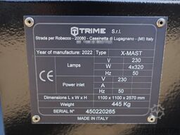 Trime X-Mast 4 × 320W Valid Inspection, *Guarantee! Plu