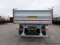 HUMBAUR HTK195024 TANDEM 3-SEITENKIPPER VERZINKT, SAF-ACHSEN,
