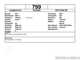 Jungheinrich EFG 218k
