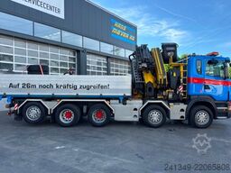 SCANIA R480 10x4 Fassi 660 Kipper 3S