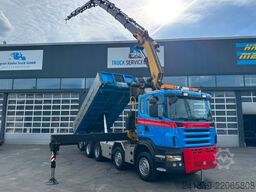 SCANIA R480 10x4 Fassi 660 Kipper 3S