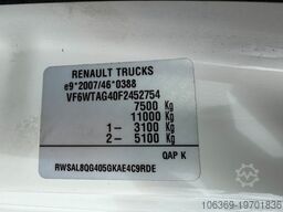 RENAULT D7.5 180 4x2 Semat/Techno Azimut 8 m3 Garbage