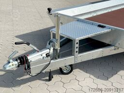 Martz BAU-3 350/2 S 2,7T 350X182CM 2700KG BAUMASCHINENANHÄNGER