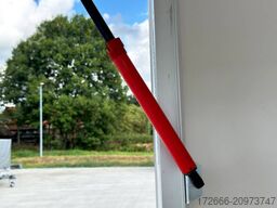 Blyss H18422HN | WEISS 420X223X230CM 1800KG VERKAUFSANHÄNGER | 2X VERKAUFSKLAPPE