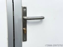 Blyss H25522HTN | WEISS 520X223X230CM 2500KG VERKAUFSANHÄNGER | 2X VERKAUFSKLAPPE