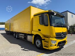 MERCEDES-BENZ 2540 LL 6x2/4 Kühlkoffer 8.2m LBW 2,5t  Carrier