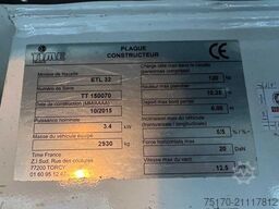 Opel Movano 2.3 CDTI / VERSALIFT ETL-32, 12m