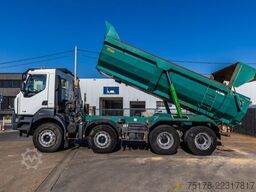RENAULT KERAX 410 DXI+BENNE ENROCHEMENT HARDOX+INTARDER