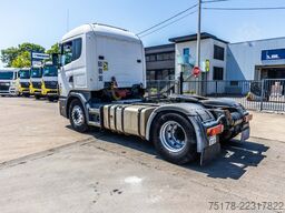 SCANIA R124L 400+MANUAL+HYDR